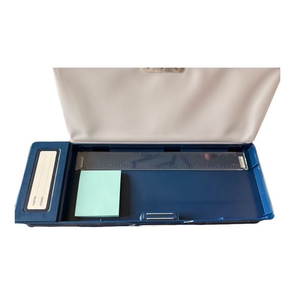 2-Pc Ikshaa Astronaut Pencil Case –‎ Double-Sided with Calculator & Ruler - Picture 9 of 9